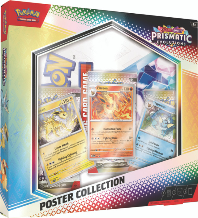 Pokémon Prismatic Evolutions Poster Collection